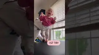 baby learning to stand #babyexercise #pediatricphysiotherapy #physiotherapy