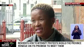 NW Government delegation to meet residents protesting against lack of basic services