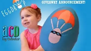 SEPTEMBER EGG DROP PLAY DOH EGG, UNBOXING & GIVEAWAY ANNOUNCEMENT!