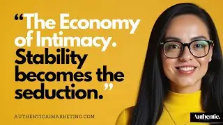 AI & The Economy of Intimacy: Why Proof Outlasts Performance | Video Essay #NatGPT Natalie de Groot