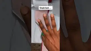 Using Heavy scissors contributes to having dark knuckles.