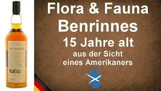 Flora & Fauna Benrinnes 15 Jahre alt Single Malt Scotch Whisky Verkostung #1100 von WhiskyJason