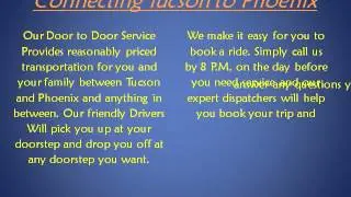 Tucson to Phoenix Shuttle