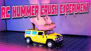 Fan RC Hummer Crush Test - Experiment!