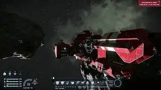 Space Engineers 17.5x30m Artificial Gravity Gun Test Run