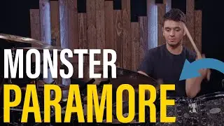 PARAMORE - MONSTER - BRUNO VALVERDE - DRUM PLAYTHROUGH
