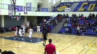 Modesto Christian vs. Folsom High Boy Basketball Full Game 11-28-15