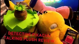 Detective Pikachu talking plush Review