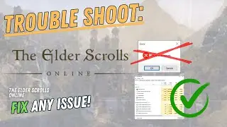 THE ELDER SCROLLS ONLINE – How to Fix Crashing, Lagging, Freezing, black screen…– Full Tutorial
