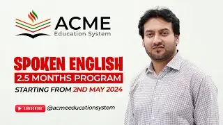 English Language Course | 2.5 Months Program | Acme Education System