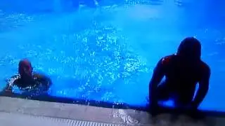 Tom Daley and Peter Waterfield Fourth Dive - Olympics 2012 Men's 10m Synchro