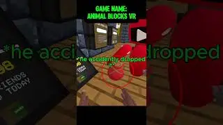 Scammer got scammed in Animal Blocks VR #animalcompany #gorillatag #monkeblocks