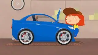 Dessin anim&eacute; de Dr McWheelie en fran&ccedil;ais pour enfants: le Code de la route