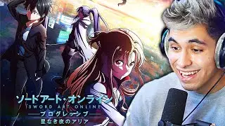 this movie was SO GOOD | SAO Movie -Progressive- Aria of a Starless Night REACTION