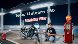 2026 Honda Unicorn 160 Mileage test 🤫 | Shocking Result 😮 |