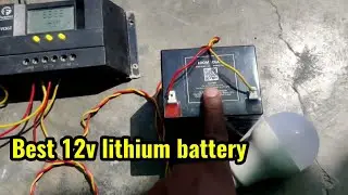Best 12volt battery for small use !! Loom solar ki 12volt 6ah battery