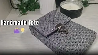 Bag Making with Polyester Cord: Handmade Craft Tutorial || WooGlobe