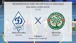 2023.02.19 [ВД] 15. Динамо-МВД - ЭкоКом. Обзор