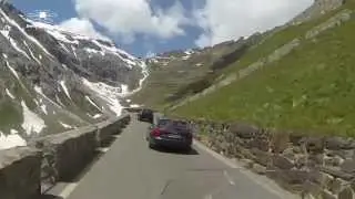 Die Auffahrt zum Stilfserjoch 2013 mit dem Motorrad