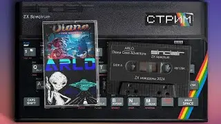ZX новоделы: ARLO | Diana Cave Adventure | ZX Spectrum | 2024