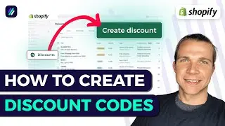 How To Setup and Create Discount Codes in Shopify | Easy Tutorial for Beginners