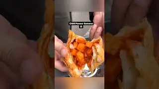 chilli paneer samosa | street food | #foodvlog #shorts #foodforlife #streetfood