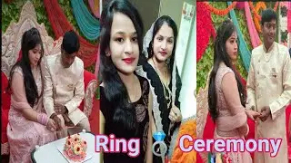 Ring💍Ceremony//Preeti And Sanjay Indain Ring Ceremony// Village Traditional Video// Sagai Lagan Puja
