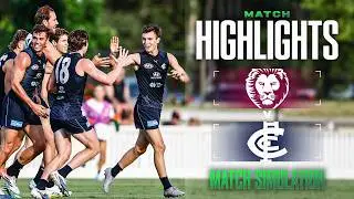 Brisbane Lions v Carlton Highlights | Match Simulation, 2026 | AFL