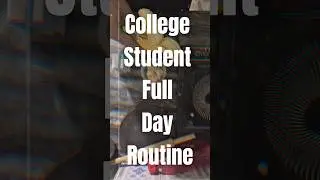 My College Day Routine Vlog &ndash; Full Day Campus Life 🎒☕ #shorts #minivlog