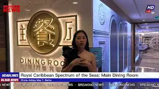 RCC Spectrum of the Seas - Main Dining Room 🥂