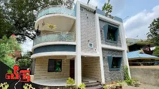 34 லட்சத்தில் அழகான 4BHK வீடு Duplex House with Voice, WIFI, and Touch Control Switches | Veedu 297