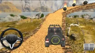Hard Road Crocing Jeep |Jeep Gaming Car Black Colour Jeep