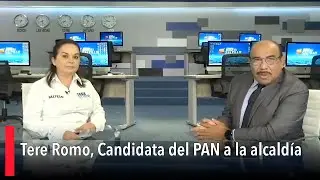 Tere Romo, Candidata del PAN a la alcald&iacute;a