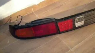 Nissan s14 200sx 240sx Zenki Corner Light with All Black Led Center Light