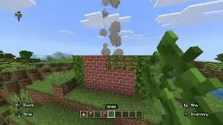 Nature Fireplace Build - Minecraft