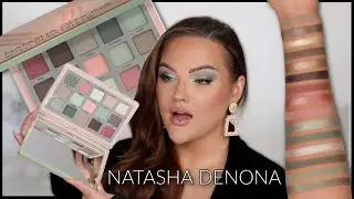 NATASHA DENONA RETRO GLAM PALETTE REVIEW!