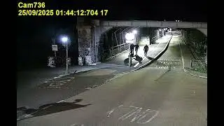 CCTV footage following theft of museum artefacts in Bristol