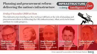 WEBINAR: Planning and procurement reform &ndash; delivering the nation&rsquo;s infrastructure