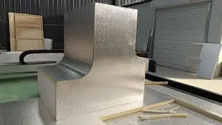 CNC Knife Cutting Machine for PIR Duct and Phenolic Ductwork