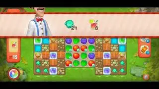 Gardenscapes Level 4066 за 15 ходов