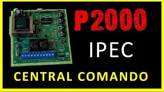 Como Ligar Motor Placa de Portão P2000 IPEC Central de Comando