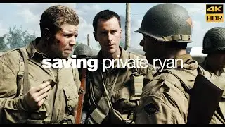 Saving Private Ryan (1998) | FUBAR Movie Clip 4K HDR10 Kodak 5247 Remastered
