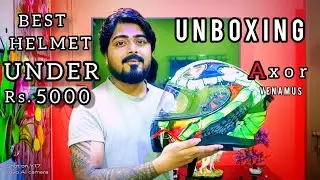 Axor Venomous Green Helmet Review and Unboxing / Best Helmet Under Rs. 5000 @taraknvlogs2838