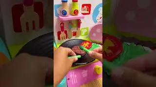 ASMR Hello Kitty Kitchen play set mini oven dimsum #asmrroleplay #asmrsounds