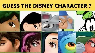Guess The Disney Character by The Eye / Disney Character Quiz /Chilli Quiz