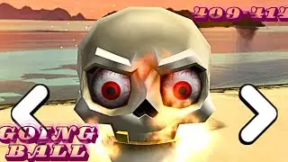Going Ball Speedrun Gameplay With Skeleton Ball New Update Level 409-414