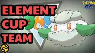 TOP STRONG COTTONEE TEAM IN ELEMENT CUP BATTLE LEAGUE EDITION POKEMON GO SEASON 14