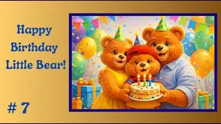 Happy Birthday Little Bear Song @FedortheLittleBear Songs for Kids