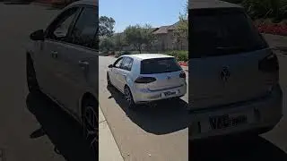 VW Golf 7 1.4 TSi epic exhaust sound Revs #septdailyshorts
