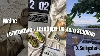 Lernroutine + Lerntipps im JURA Studium